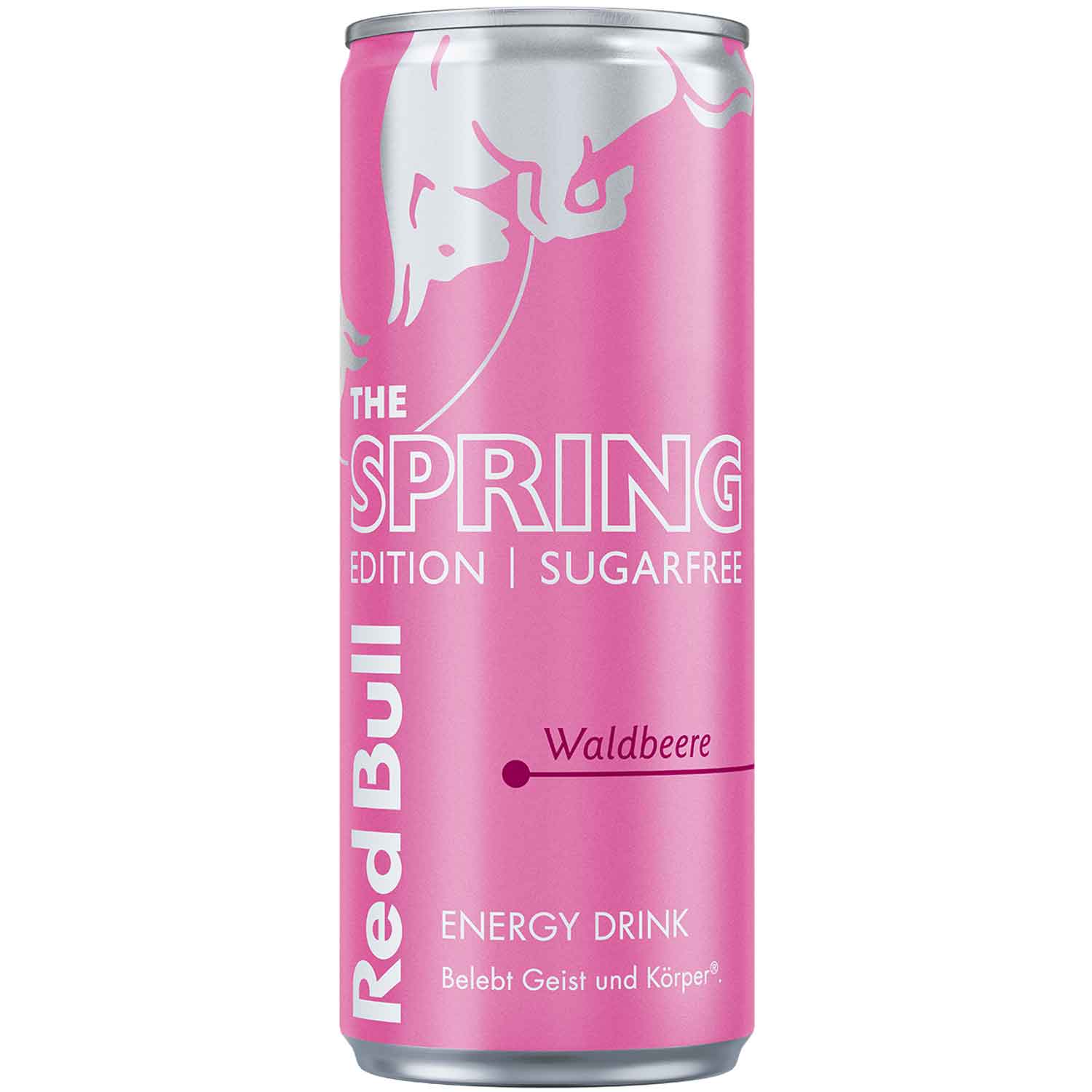 Red Bull Pink Energy Drink Spring Edition Waldbeere 250ml Sweets.ch