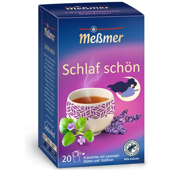 Messmer Schlaf schön Tee 20er - Messmer