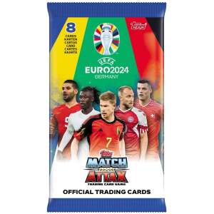 Topps Euro 2024 Match Attax Pack mit 8 Karten - Topps