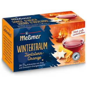 Messmer Wintertraum Zimtstern-Orange Tee 20er - Messmer