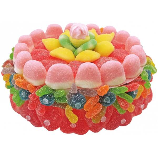 Sweet Coloured Cake 530g - The Marshmallow Castle