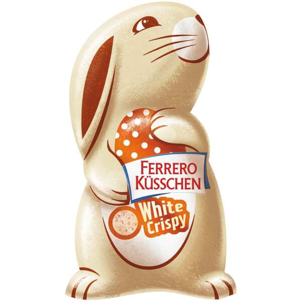 Ferrero Küsschen Osterhase White Crispy 72g - Ferrero