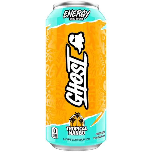 Ghost Energy Tropical Mango 473ml - Ghost Energy Drinks