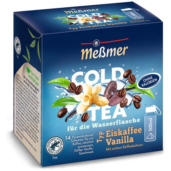 Messmer Cold Tea Eiskaffee Vanilla 14er - Messmer