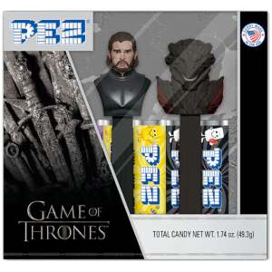 PEZ USA Game of Thrones Jon Snow & Drogon Gift-Set - PEZ