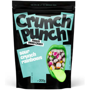 Crunch Punch Sour Crunch Rainbow 200g - Crunch Punch