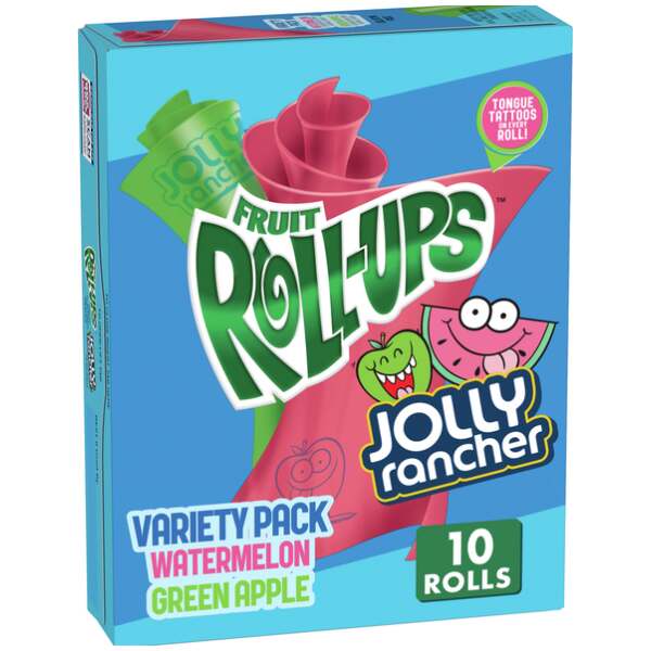 Fruit Roll-Ups Jolly Rancher 141g - Fruit Roll-Ups