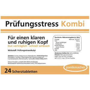 Scherztabletten Prüfungsstress-Kombi - Sweets