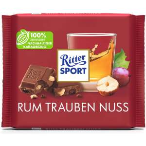 Ritter Sport Rum Trauben Nuss 100g - Ritter Sport