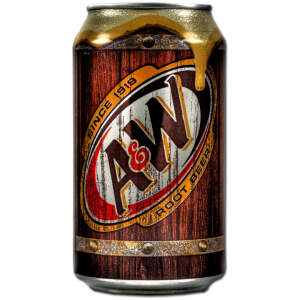 A & W Root Beer USA 355ml - A & W