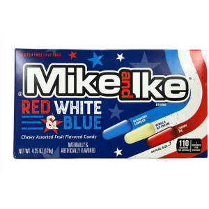 Mike and Ike Red White & Blue 120g - Mike and Ike