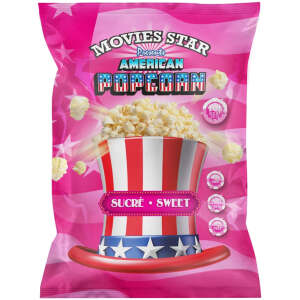 Movies Star Popcorn Zucker Beutel 150g - Movies Star