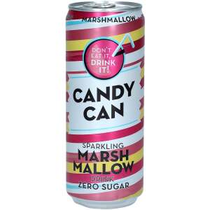 Candy Can Sparkling Marshmallow Drink Zero Sugar 330ml - Candy Can