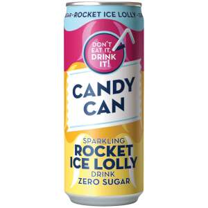 Candy Can Sparkling Rocket Ice Look-O-Lookly Drink Zero Sugar 330ml - Candy Can