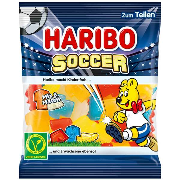 Haribo Soccer Veggie 175g - Haribo