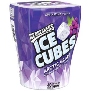 Ice Breakers Ice Cubes Grape Sugar Free Gum 92g - Ice Breakers