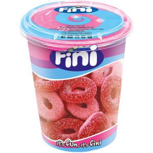 Fini Cup Strawberry Rings 200g - FINI