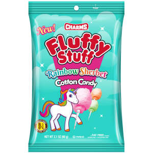 Charms Fluffy Stuff Unicorn Cotton Candy 60g - Charms