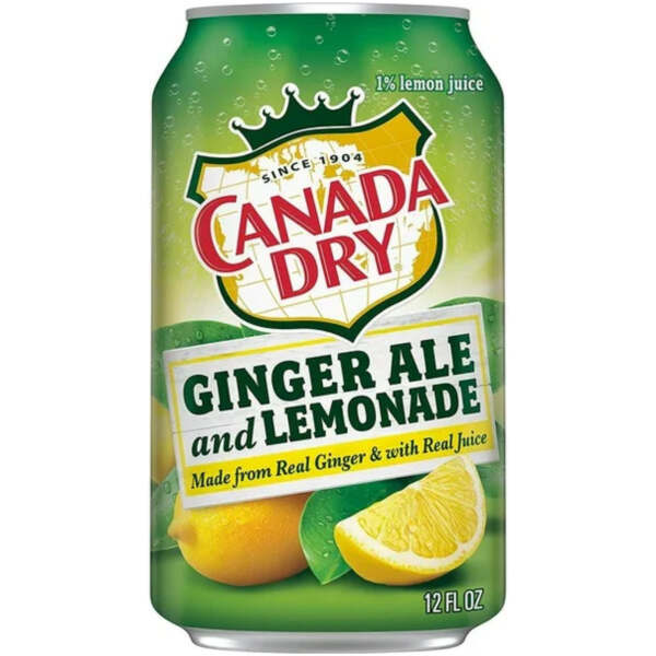 Canada Dry Ginger Ale & Lemonade 355ml - Canada Dry