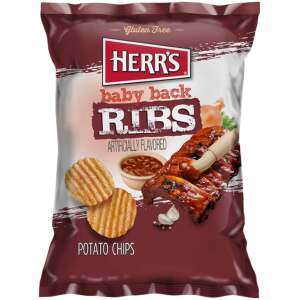 Herr's Baby Back Ribs Potato Chips 170g - Herr's