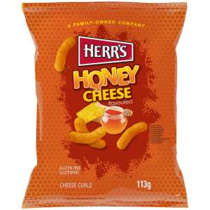 Herr's Honey Cheese Flavoured Curls 113g - Herr's