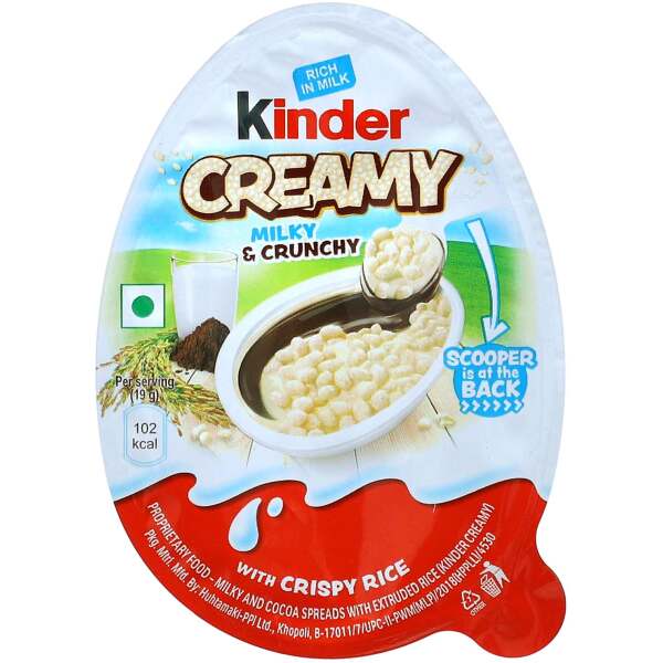 Kinder Creamy Milky & Crunchy 19g - Kinder