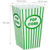 Popcorntüten grün 48er Set - Sweets