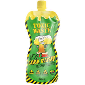 Toxic Waste Sour Slushy Apple 250ml - Toxic Waste