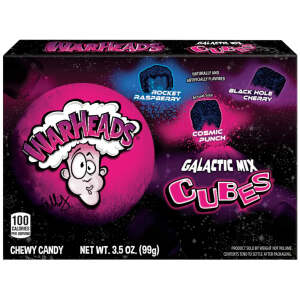 Warheads Galactic Cubes Theater Box 99g - Warheads