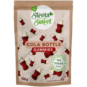 Stevia Sweet Gummibärchen-Cola Flaschen 100g - Stevia Sweet