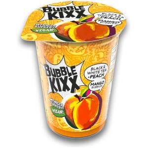 Bubble Kixx Black & White Tea Peach & Mango 400ml - Bubble Kixx