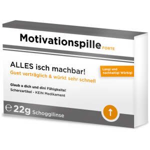 Scherztabletten Motivationspillen - Sweets