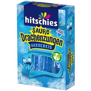 Hitschies Saure Drachenzungen Wassereis blau 10 x 40ml - Hitschies