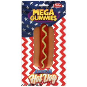 Mega Gummies American Hotdog 120g - Felko