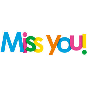 Geschenkkarte: Miss You - Sweets