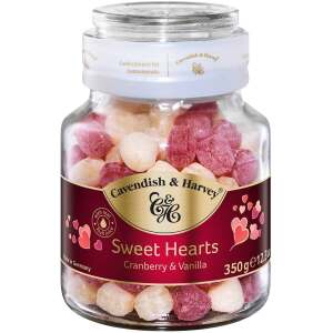 Cavendish & Harvey Cranberry & Vanilla Sweet Hearts 350g - Cavendish & Harvey