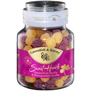 Cavendish & Harvey Passionfruit & Vanilla Sweet Hearts 350g - Cavendish & Harvey