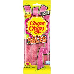 Chupa Chups Strawberry Belts 90g - Chupa Chups