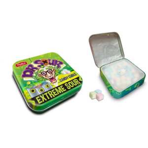 Dr. Sour Tin Box Sour Cubes 18g - Dr. Sour