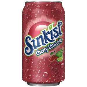 Sunkist Cherry Lemonade USA 355ml - Sunkist