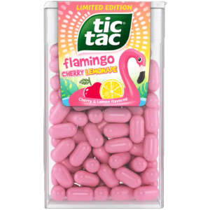 tic tac Flamingo Cherry Lemonade 18g - tic tac