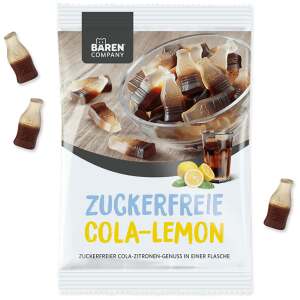 Zuckerfreie Cola-Lemon Fruchtgummi 150g - Bären Company