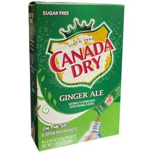 Canada Dry Singles To Go Ginger Ale Drink Mix 6er - Canada Dry