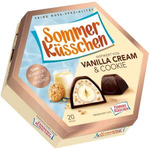 Ferrero Küsschen Sommer Küsschen Vanilla Cream & Cookie 20er - Ferrero