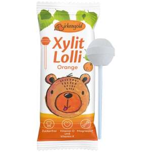 Birkengold Xylit Lolli Orange 6g - Birkengold