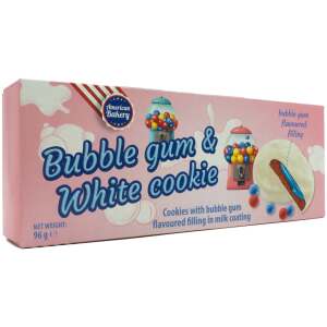 American Bakery Bubblegum & White Cookies 96g - American Bakery