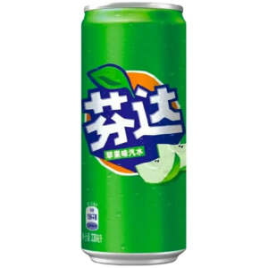 Fanta Apfel China Dose 330ml - Fanta