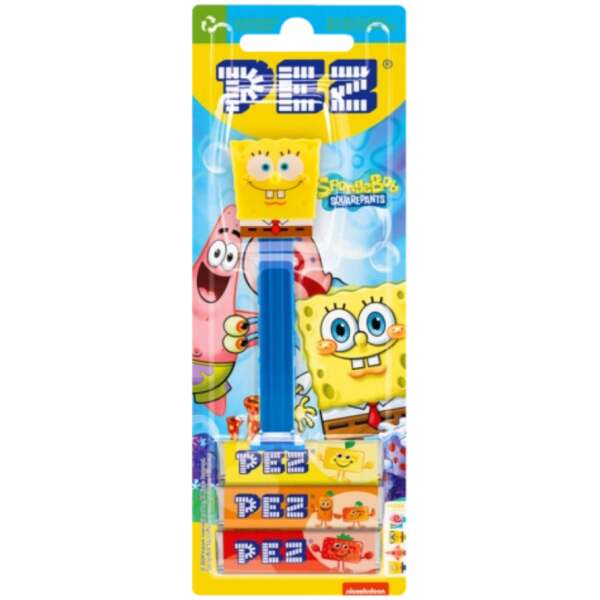 PEZ Spender Spongebob Schwammkopf Lachend