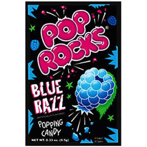 Pop Rocks Blue Razz 9g - Pop Rocks