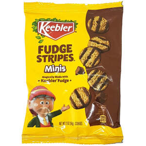 Keebler Mini Fudge Stripes Cookies 56g - Keebler